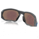 Oakley OO9019A Plazma A Sunglasses - Mens, Matte Carbon Frame, Prizm Sapphire Lens, Asian Fit, 59, OO9019A-901905-59