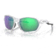 Oakley OO9019A Plazma A Sunglasses - Mens, Matte Clear Frame, Prizm Jade Road Lens, Asian Fit, 59, OO9019A-901918-59