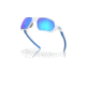 Oakley OO9019A Plazma A Sunglasses - Mens, Matte White Frame, Prizm Sapphire Lens, Asian Fit, 59, OO9019A-901916-59