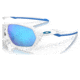 Oakley OO9019A Plazma A Sunglasses - Mens, Matte White Frame, Prizm Sapphire Lens, Asian Fit, 59, OO9019A-901916-59