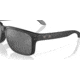 Oakley OO9102 Holbrook Sunglasses, Matte Black Frame, Prizm Black Polarized Lenses, OO9102-9102D6-55
