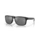 Oakley OO9102 Holbrook Sunglasses, Matte Black Frame, Prizm Black Polarized Lenses, OO9102-9102D6-55