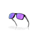 Oakley OO9102 Holbrook Sunglasses, Matte Black Frame, Prizm Violet Lenses, OO9102-9102K6-55