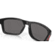 Oakley OO9102 Holbrook Sunglasses, Matte Black Frame, Red Idrium Lenses, OO9102-36