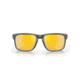 Oakley OO9102 Holbrook Sunglasses, Matte Carbon Frame, Prizm 24K Polarized Lens, 55, OO9102-9102W4-55