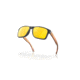 Oakley OO9102 Holbrook Sunglasses, Matte Carbon Frame, Prizm 24K Polarized Lens, 55, OO9102-9102W4-55