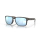 Oakley OO9102 Holbrook Sunglasses, Wood Grain Frame, Prizm Deep H2o Polarized Lenses, OO9102-9102J9-55