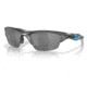 Oakley OO9153 Half Jacket 2.0 A Sunglasses - Mens, Lead Frame, Prizm Black Lens, Asian Fit, 62, OO9153-915329-62