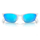 Oakley OO9153 Half Jacket 2.0 A Sunglasses - Men's, White Frame, Prizm Sapphire Lens, Asian Fit, 62, OO9153-915330-62