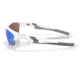 Oakley OO9153 Half Jacket 2.0 A Sunglasses - Mens, White Frame, Prizm Sapphire Lens, Asian Fit, 62, OO9153-915330-62