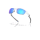 Oakley OO9153 Half Jacket 2.0 A Sunglasses - Mens, White Frame, Prizm Sapphire Lens, Asian Fit, 62, OO9153-915330-62