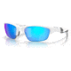 Oakley OO9153 Half Jacket 2.0 A Sunglasses - Mens, White Frame, Prizm Sapphire Lens, Asian Fit, 62, OO9153-915330-62