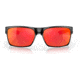 Oakley OO9189 Twoface Sunglasses - Mens, Polished Black Frame, Prizm Ruby Lens, 60, OO9189-918947-60