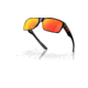 Oakley OO9189 Twoface Sunglasses - Mens, Polished Black Frame, Prizm Ruby Lens, 60, OO9189-918947-60