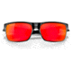 Oakley OO9189 Twoface Sunglasses - Mens, Polished Black Frame, Prizm Ruby Lens, 60, OO9189-918947-60