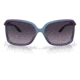 Oakley OO9230 Wildrye Sunglasses - Womens, Matte Cyan/Purple Colorshift Frame, Prizm Grey Gradient Lens, 61, OO9230-923006-61