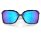 Oakley OO9230 Wildrye Sunglasses - Womens, Polished Transparent Posiedon Frame, Prizm Sapphire Polarized Lens, 61, OO9230-923001-61