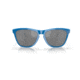 Oakley OO9245 Frogskins A Sunglasses - Mens, Hi Res Polished Sapphire Frame, Prizm Black Lens, Asian Fit, 54, OO9245-9245C9-54