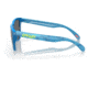 Oakley OO9245 Frogskins A Sunglasses - Mens, Hi Res Polished Sapphire Frame, Prizm Black Lens, Asian Fit, 54, OO9245-9245C9-54