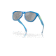 Oakley OO9245 Frogskins A Sunglasses - Mens, Hi Res Polished Sapphire Frame, Prizm Black Lens, Asian Fit, 54, OO9245-9245C9-54