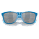 Oakley OO9245 Frogskins A Sunglasses - Mens, Hi Res Polished Sapphire Frame, Prizm Black Lens, Asian Fit, 54, OO9245-9245C9-54