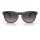 Oakley OO9245 Frogskins A Sunglasses - Mens, Matte Black Frame, Prizm Grey Gradient Lens, Asian Fit, 54, OO9245-9245D0-54