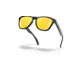 Oakley OO9245 Frogskins A Sunglasses - Mens, Polished Black Frame, Prizm 24K Polarized Lens, Asian Fit, 54, OO9245-9245C0-54