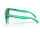 Oakley OO9245 Frogskins A Sunglasses - Mens, Transparent Celeste Frame, Prizm Violet Lens, Asian Fit, 54, OO9245-9245C3-54