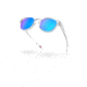 Oakley OO9265 Latch Sunglasses - Mens, Matte Clear Frame, Prizm Sapphire Polarized Lens, 53, OO9265-926565-53