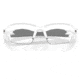 Oakley OO9271 Flak 2.0 A Sunglasses - Men's, Polished White Frame, Clear Lens, Asian Fit, 61, OO9271-927145-61