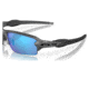 Oakley OO9271 Flak 2.0 A Sunglasses - Mens, Steel Frame, Prizm Sapphire Lens, Asian Fit, 61, OO9271-927141-61