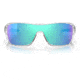 Oakley OO9307 Turbine Rotor Sunglasses - Men's, Polished Clear Frame, Prizm Sapphire Lens, 32, OO9307-930729-32