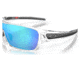 Oakley OO9307 Turbine Rotor Sunglasses - Mens, Polished Clear Frame, Prizm Sapphire Lens, 32, OO9307-930729-32