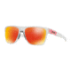 Oakley OO9360 Sunglasses 936020-58 - Matte Clear Frame, Prizm Ruby Lenses