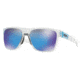 Oakley OO9360 Sunglasses 936021-58 - Matte Clear Frame, Prizm Sapphire Lenses