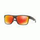 Oakley OO9361 Sunglasses 936112-57 - Grey Smoke Frame, Prizm Ruby Lenses
