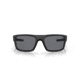 Oakley OO9367 Drop Point Sunglasses, Matte Black Frame, Grey Lenses, 936701-60