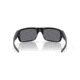 Oakley OO9367 Drop Point Sunglasses, Matte Black Frame, Grey Lenses, 936701-60