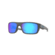 Oakley OO9367 Drop Point Sunglasses, Matte Dark Grey Frame, Prizm Sapphire Polarized Lenses, 936706-60