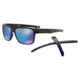Oakley OO9371 Sunglasses 937117-57 - Aero Polished Black Frame, Prizm Sapphire Lenses