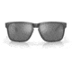Oakley OO9417 Holbrook XL Sunglasses - Mens, Steel Frame, Prizm Black Polarized Lens, 59, OO9417-941730-59