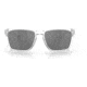 Oakley OO9448 Sylas Sunglasses - Mens, Polished Clear Frame, Prizm Black Lens, 57, OO9448-944829-57