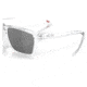 Oakley OO9448 Sylas Sunglasses - Mens, Polished Clear Frame, Prizm Black Lens, 57, OO9448-944829-57