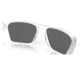 Oakley OO9448 Sylas Sunglasses - Mens, Polished Clear Frame, Prizm Black Lens, 57, OO9448-944829-57