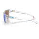 Oakley OO9448 Sylas Sunglasses - Mens, Polished Clear Frame, Prizm Sapphire Lens, 60, OO9448-944804-60