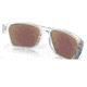 Oakley OO9448 Sylas Sunglasses - Mens, Polished Clear Frame, Prizm Sapphire Lens, 60, OO9448-944804-60