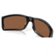 Oakley OO9449 Gibston Sunglasses - Mens, Matte Black Frame, Prizm Tungsten Polarized Lens, 60, OO9449-944918-60
