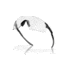 Oakley OO9454 EVZero Blades Sunglasses, Matte Black Frame, Clear 50% Black Irid Photo Lens, 38, OO9454-945409-38