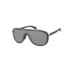 Oakley OUTPACE OO4133 Sunglasses 413302-26 - Soft Touch Black/Black Ice Frame, Prizm Black Lenses