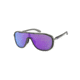 Oakley OUTPACE OO4133 Sunglasses 413306-26 - Onyx Frame, Violet Iridium Lenses